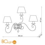 Бра Baga 25th Anniversary 792 - Схема