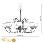 Люстра Baga XXI Century 1038 - Схема