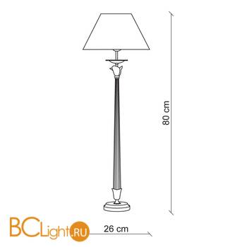 Настольная лампа Baga XXI Century 1032/AV - Схема