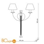 Бра Baga XXI Century 1034/AV - Схема