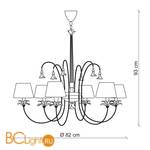 Люстра Baga XXI Century 1039 - Схема