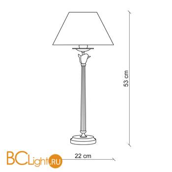Настольная лампа Baga 25th Anniversary 811 - Схема