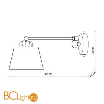 Бра Baga 25th Anniversary 835 - Схема