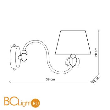 Бра Baga 25th Anniversary 831 - Схема