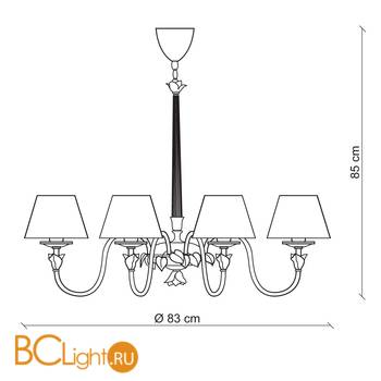 Люстра Baga 25th Anniversary 815 - Схема