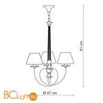 Люстра Baga 25th Anniversary 813 - Схема