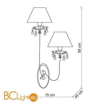 Бра Baga XXI Century 888 - Схема