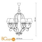 Люстра Baga XXI Century 1077 - Схема