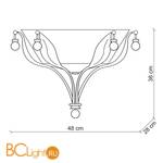 Бра Baga XXI Century 1199 - Схема