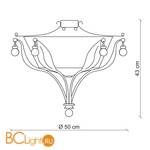 Потолочный светильник Baga XXI Century 1195 - Схема