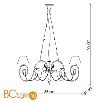 Люстра Baga XXI Century 994 - Схема
