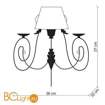 Бра Baga XXI Century 991 - Схема