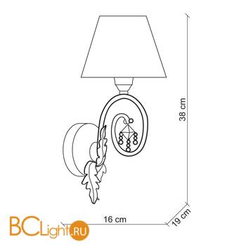 Бра Baga XXI Century 993 - Схема