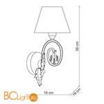 Бра Baga XXI Century 993 - Схема