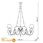 Люстра Baga XXI Century 984 - Схема