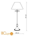 Настольная лампа Baga XXI Century 1010/M - Схема