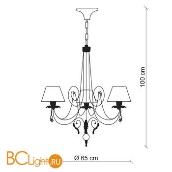 Люстра Baga XXI Century 950 - Схема