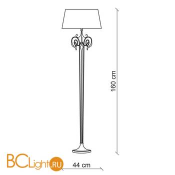 Торшер Baga XXI Century 933 - Схема