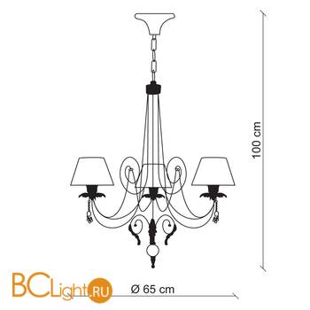 Люстра Baga XXI Century 930 - Схема