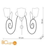 Бра Baga XXI Century 961 - Схема