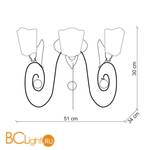 Бра Baga XXI Century 971 - Схема