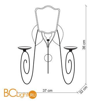 Бра Baga XXI Century 972 - Схема