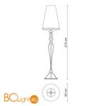 Торшер Baga Bespoke Estrosa ES03 M14 | T31 cat. E - Схема