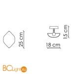 Бра Baga Bespoke Holly H07C7 - Схема