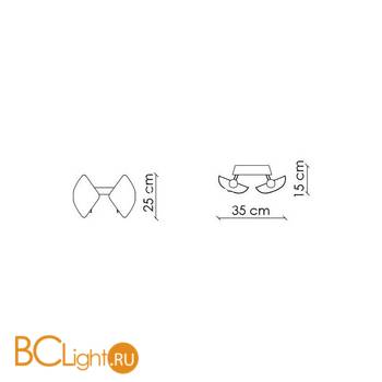 Бра Baga Bespoke Holly H06C7 - Схема