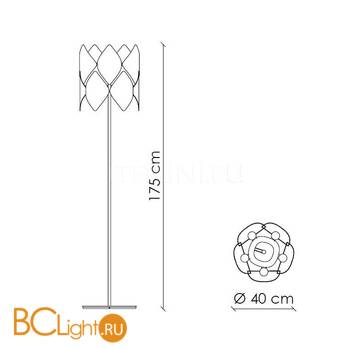Торшер Baga Holly H09C7 - Схема