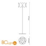 Торшер Baga Holly H22G5 - Схема