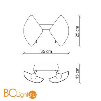 Бра Baga Bespoke Holly H06G7 - Схема