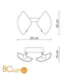 Бра Baga Bespoke Holly H06G7 - Схема