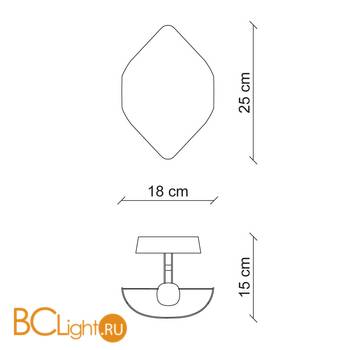 Бра Baga Bespoke Holly H07G2 - Схема