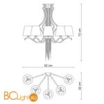 Бра Baga Bespoke Sinuosa SN06 M04 | T09 cat. B - Схема