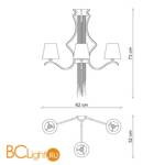 Бра Baga Bespoke Sinuosa SN07 M04 | T23 cat. C - Схема