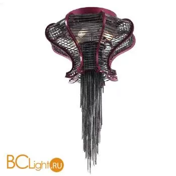 Потолочный светильник Baga Bespoke Sinuosa SN05 M07 Black nickel