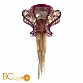 Потолочный светильник Baga Bespoke Sinuosa SN05 M07 Gold | Natural brass