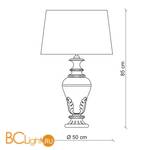 Настольная лампа Baga XXI Century CM540 - Схема