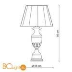 Настольная лампа Baga XXI Century CM504 - Схема