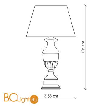 Настольная лампа Baga 25th Anniversary CM376 - Схема