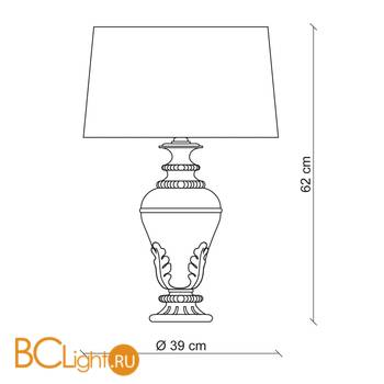 Настольная лампа Baga 25th Anniversary CM374 - Схема
