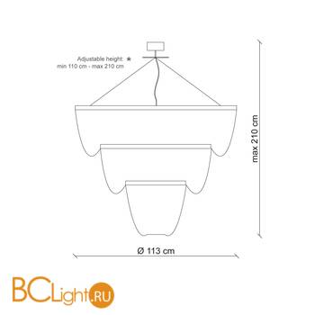 Подвесной светильник Baga Eva 7602 - Схема