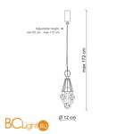 Подвесной светильник Baga Margherita 7428 - Схема