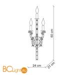 Бра Baga Morgana 7215 - Схема