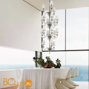 Люстра Barovier&Toso Torpedo Amsterdam 7142/18/CC/BB