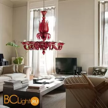 Люстра Barovier&Toso Fauve 5306/12/RR - Фото 0