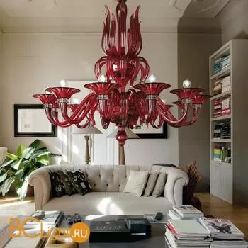 Люстра Barovier&Toso Fauve 5306/12/RR