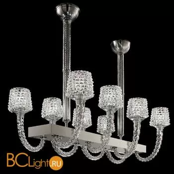 Потолочная люстра Barovier&Toso Florian 5717/08/CC/CL