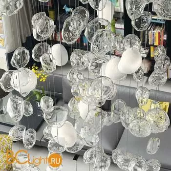 Подвесной светильник Barovier&Toso Hanami 7298/CC - Фото 0